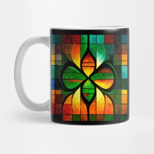 Celtic Cross Stained Glass Mug